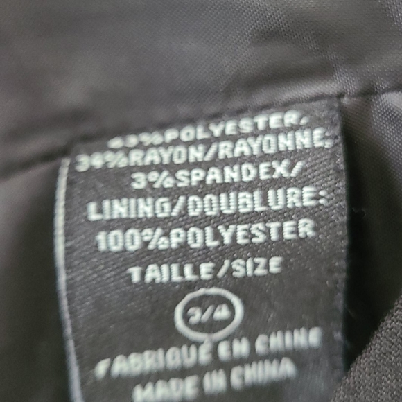 Susy Shier black jacket size 3/4 - Picture 5 of 5